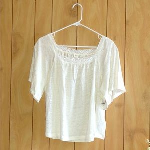 White Gap Blouse